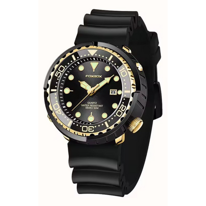 Fashion Silicone Strap Chronograph Sports Watch