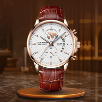 Brown Rose Gold White