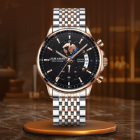 Steel Rose Gold