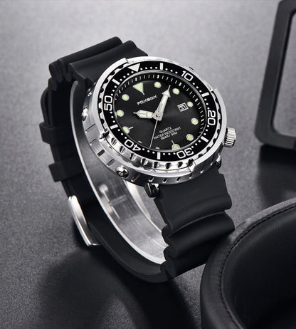 Fashion Silicone Strap Chronograph Sports Watch