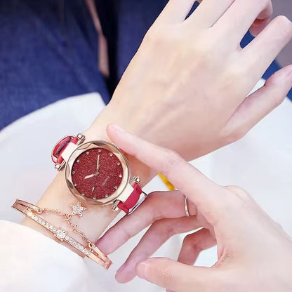 Chic Rhinestone Modern Watch